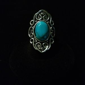 Semi-precious Turquoise Ring